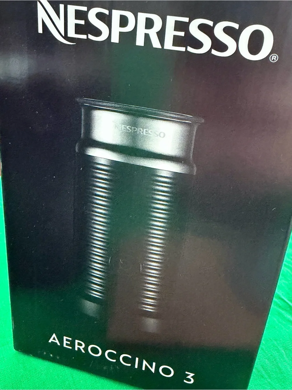 Nespresso Aeroccino 3 Milk Frother - Black